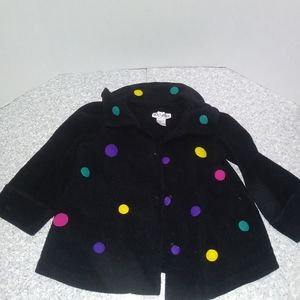 Polkatots - 4t - childrens fleece jacket